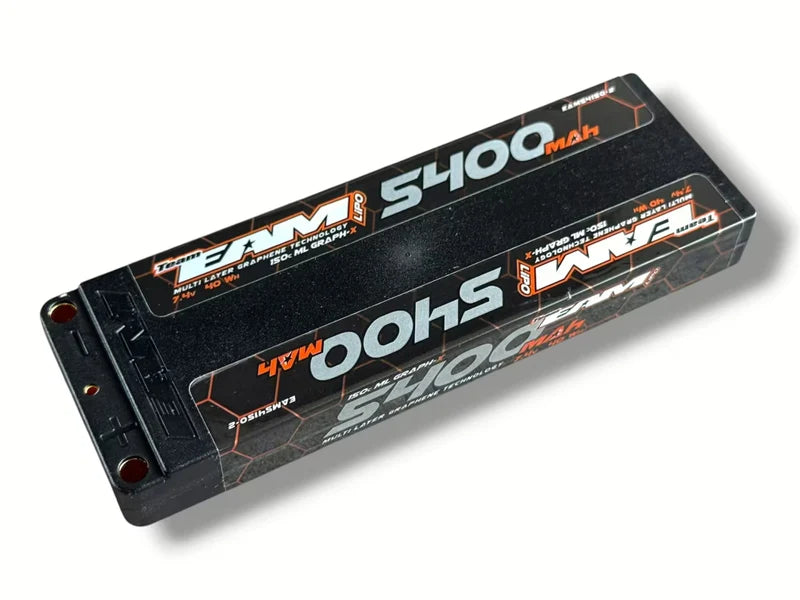 Team EAM 5400mah 150C ML Graph-X Formula UUULCG Lipo Battery