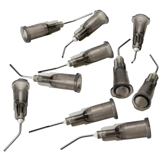 1up Racing HD Curved Steel Glue Tips - Select Med or Thin- 10pcs