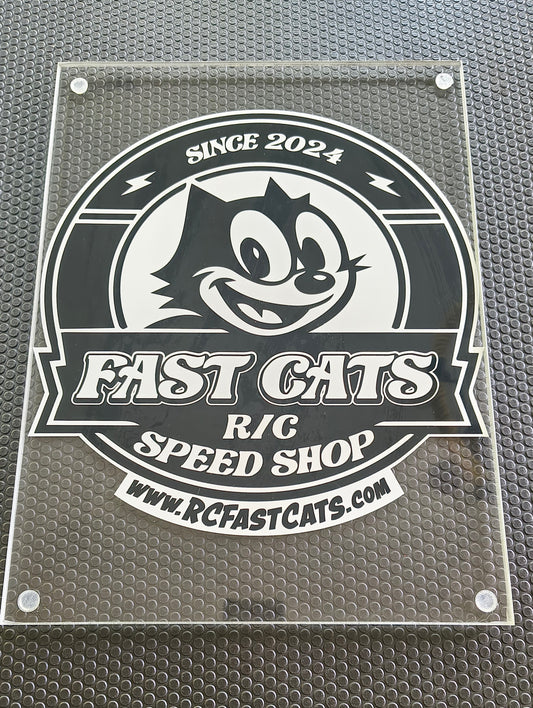 Fast Cats Logo Setup Board