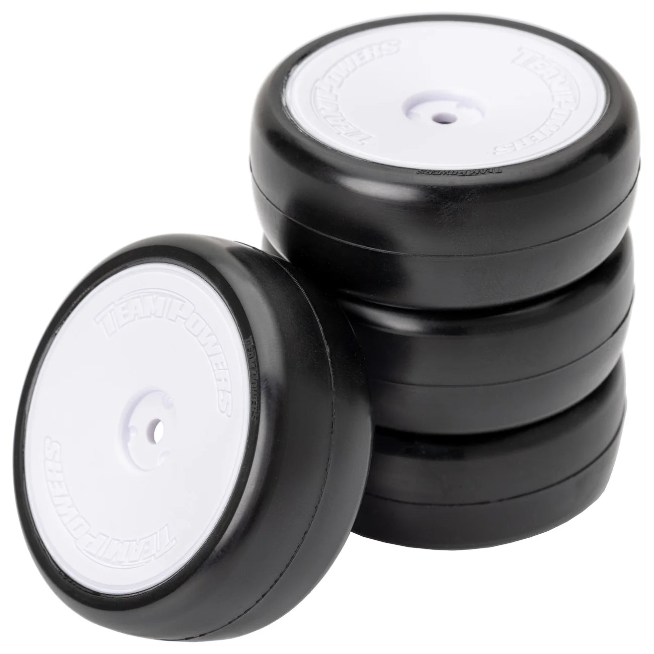 Team Powers 36M Compound Pre-Mounted Tires on Dish Wheels