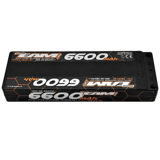 Team EAM 6600mAh 160C ULCG ML Graph-X Formula LiPo Battery 2S